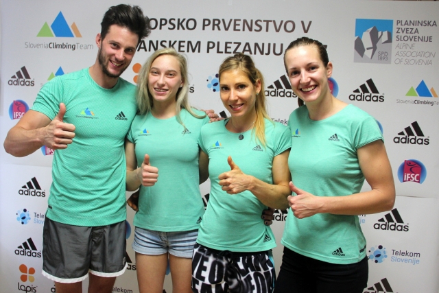 Ta konec tedna pesti stiskamo za naše plezalce