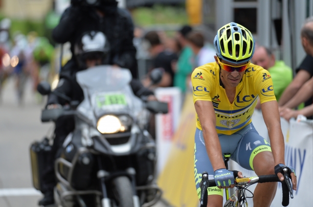 Alberto Contador zbolel in odpovedal nastop na DP