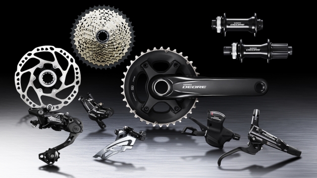 Shimano izstrelil prenovljeni Deore in SLX 11-redno kaseto. XT obročniki odslej tudi z Boostom.