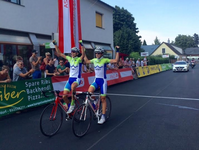 Neverjetna dvojna zmaga mladincev v Avstriji