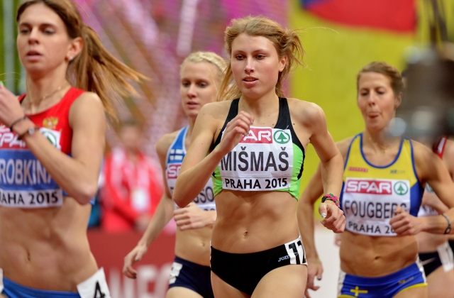 Maruša Mišmaš do osebnega rekorda na evropskem dvoranskem prvenstvu