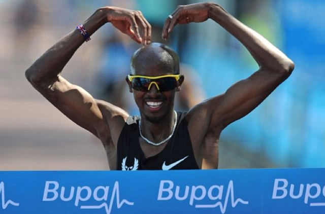 Farah suvereno do zmage v Londonu