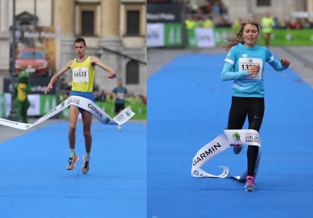 22. Ljubljanski maraton, Maruša Mišmaš in Jan Kokalj zmagovalca na 10 kilometrov