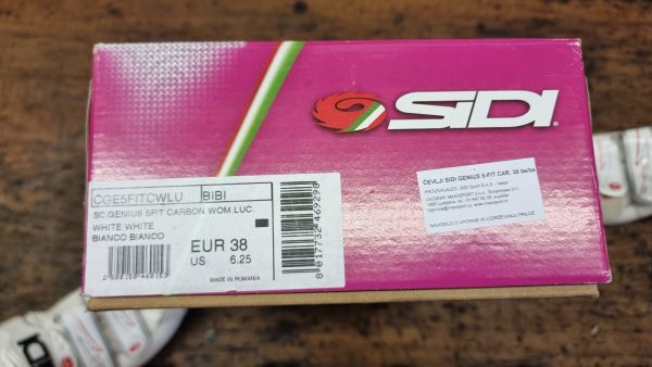 SIDI GENIUS 5 FIT carbon  WHITE št. 38