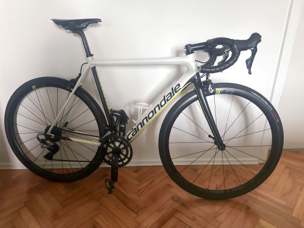 Cannondale SuperSix Evo DuraAce 2018 z Stages power mettrom