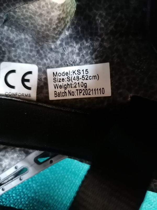 Otroška kolesarska čelada - Nakamura KS 15, velikost 48-52 cm