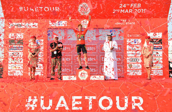 UAE Tour: Primož Roglič začel z zmago