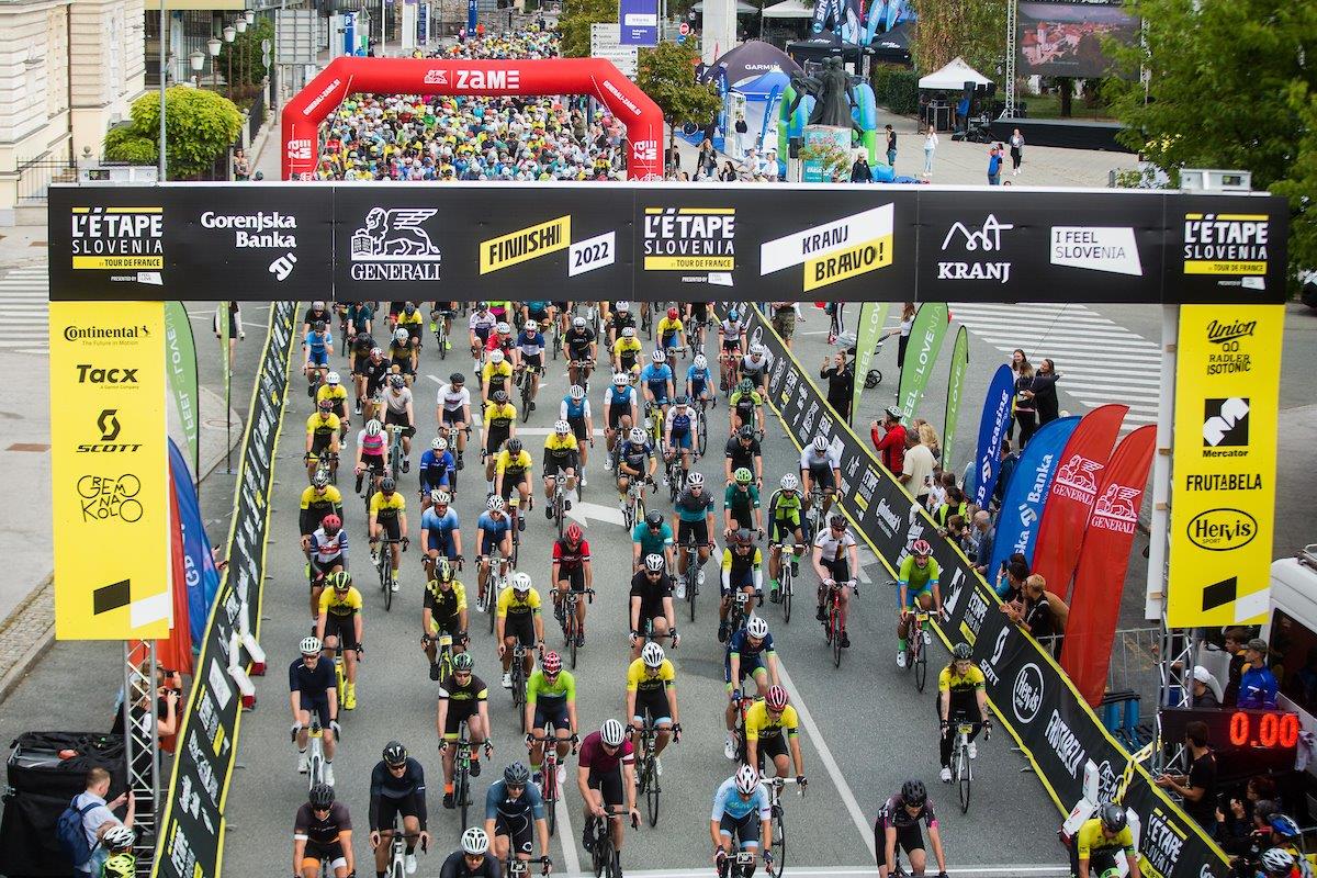 Prek 1000 udeležencev na prvi izvedbi L'Etape Slovenia by Tour de France