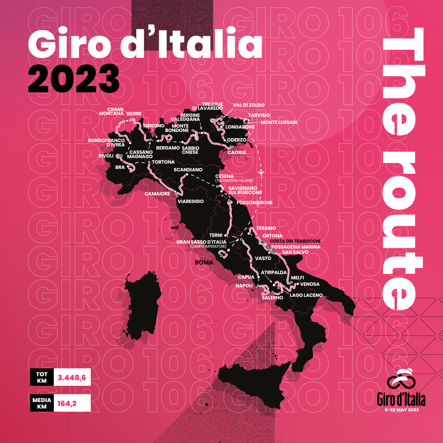 Giro 2023: 70 km vožnje na čas in več kot 50.000 višinskih metrov kot nalašč za Remca in Rogliča?