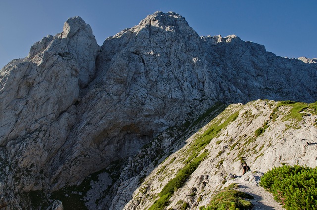 Kalška gora (2047 m) iz Kamniške Bistrice