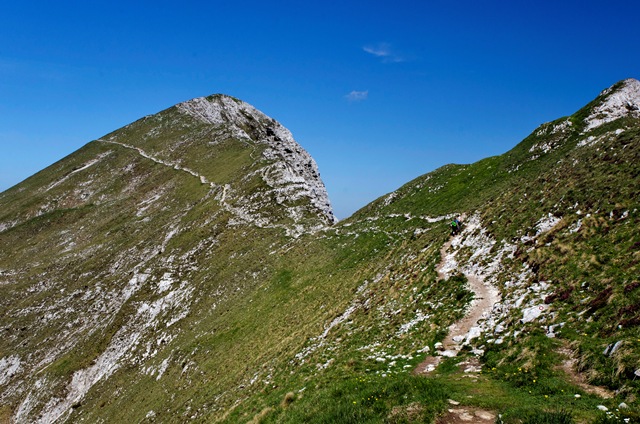 Košuta: Veliki vrh (2188 m) od Matizovca
