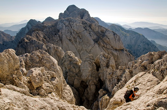 Skuta (2532 m) po Frischaufovi poti