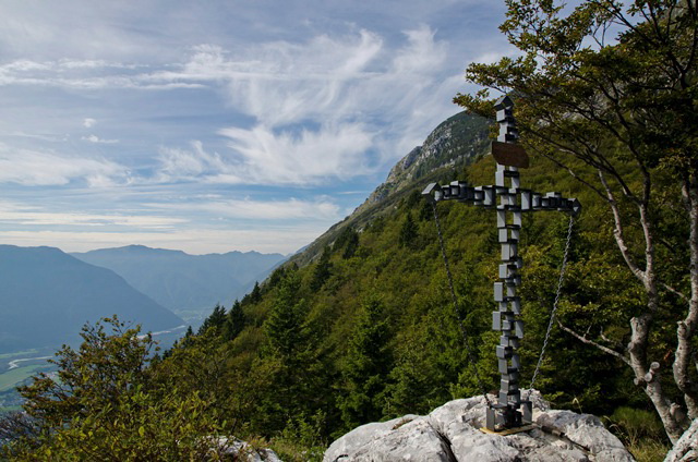 Veliki Rob – Kota 1313 od trdnjave Kluže