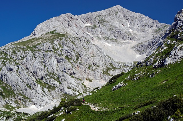 Grintovec (2558 m) iz Kamniške Bistrice